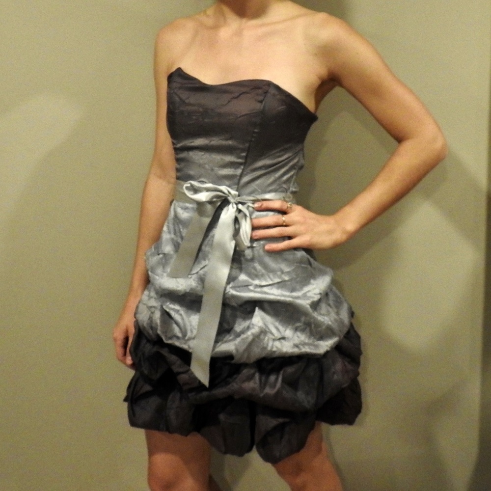 Vintage strapless party dress